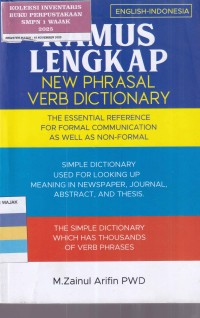 Image of KAMUS LENGKAP NEW PHRASAL VERB DICTIONARY