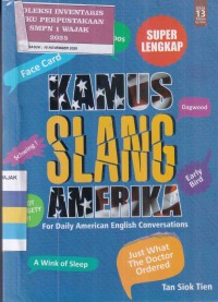 Image of KAMUS SLANG AMERIKA - FOR DAILY AMERICAN ENGLISH CONVERSATION
