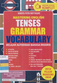 Image of MASTERING ENGLISH - BELAJAR AUTODIDAK BAHASA INGGRIS