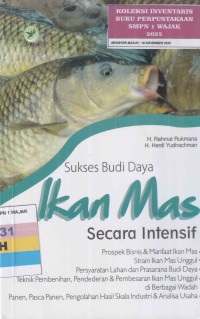 Image of SUKSES BUDI DAYA IKAN MAS SECARA INTENSIF