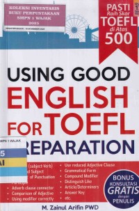 Image of USING GOOD ENGLISH FOR TOEFL PREPARATION
